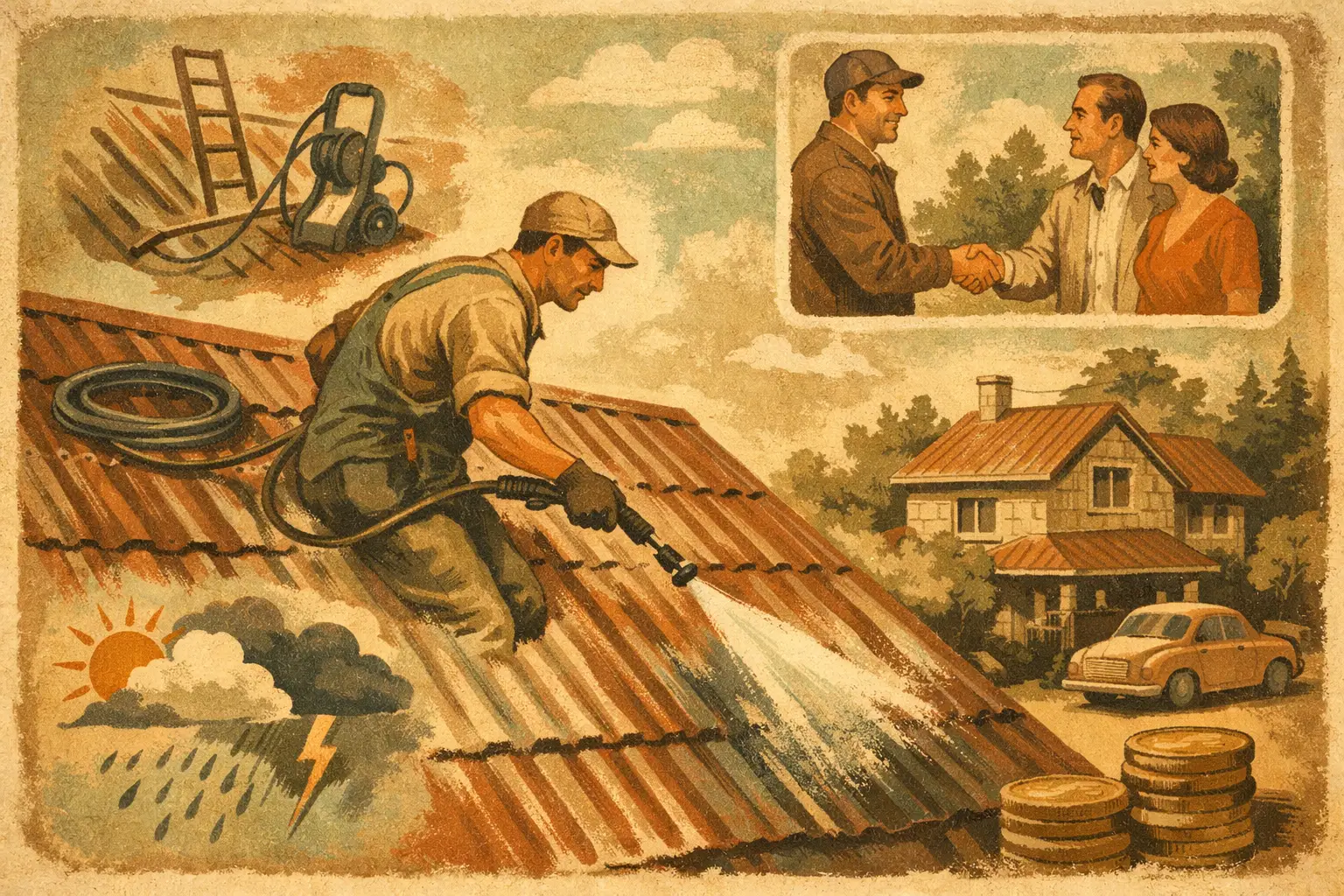 Plekkkatuse pesu hind - mis hinda mõjutab?